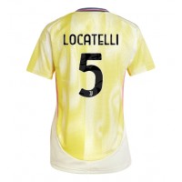 Juventus Manuel Locatelli #5 Replica Away Shirt Ladies 2024-25 Short Sleeve